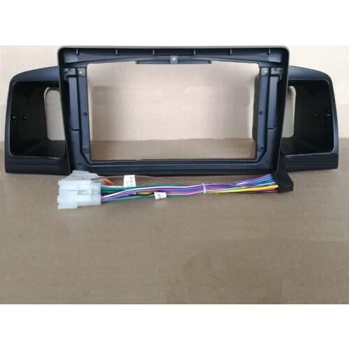 Car Fascia Navigation Fascias Dash Frame Kit For 9" Android Multimedia Player For BYD F3 2005 2006 2007 2008 2009 2010 2011~2013