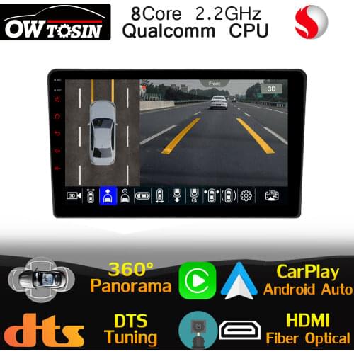 Qualcomm 8Core Android Car Media For Nissan X-Trail X Trail 1 T30 2004-2009 CarPlay HDMI Head Unit DTS HIFI DSP Auto 360 Camera