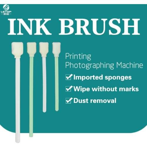 Hot sales!!!cleaning swabs sponge stick for Mimaki/Roland/Mutoh Eco solvent printer print head cleaning swabs