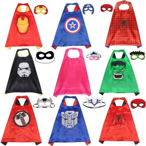 Halloween Cosplay Costume Superhero Anime Costume Cloak Children Costume For Holiday Party Anime Mantle