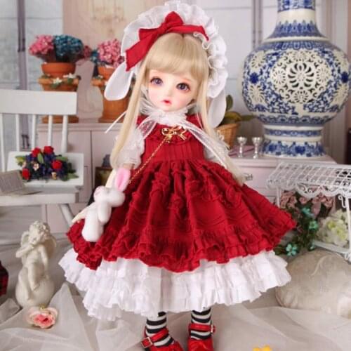 New Arrival 1/4 1/6 BJD Doll SD Clothes Fashion Dress For Girls Toy Accessories