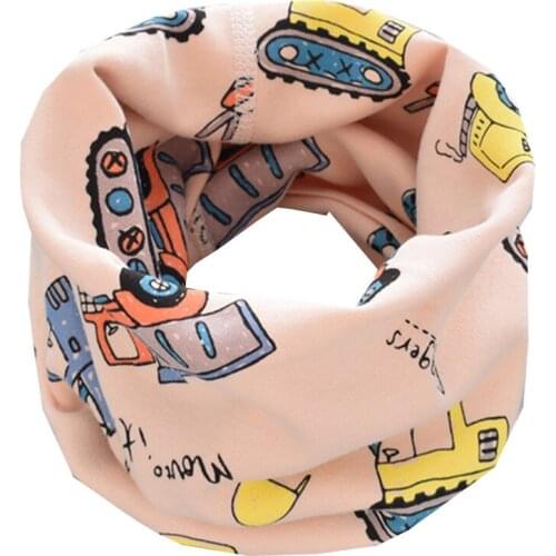 2020 Autumn Winter Plush Children Scarf Cotton Kids Scarf Boys Girls O Ring Scarves Child Collar Kids Magic Neckerchief
