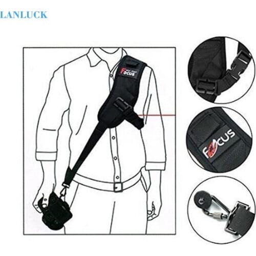 Focus F-1 Camera Strap Quick Release Rapid Shoulder Sling Neck Strap Belt for Canon Nikon Sony Pentax Olympus Photo Accessories