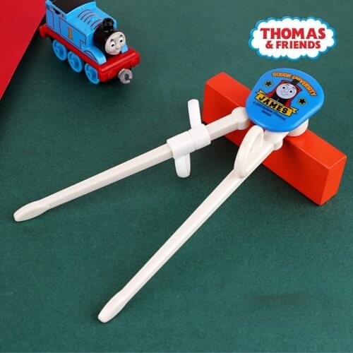 Thomas and Friends Cartoon Kids Learning Training Chopsticks ABS Cartoon Children Helper Chopsticks Baby Products For Right Hand