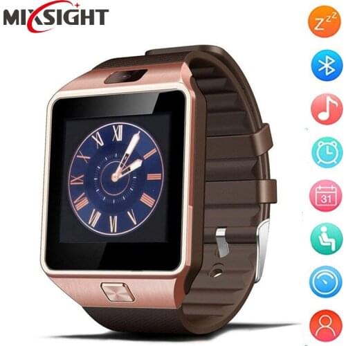 ZK20 DZ09 Smart Watch Clock With Sim Card Slot Push Message Bluetooth Connectivity Android Phone Smartwatch dropshipping