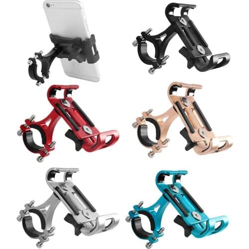 Universal Motorcycle Bike Bicycle Handlebar Mount Holder For Cell Phone GPS Stand Mechanical Holder for iPhone 11 Pro In Stock