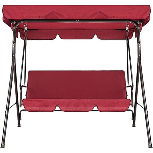 Terrace Swing Chair Universal Garden Chair Dustproof 3-Seater Outdoor Cover