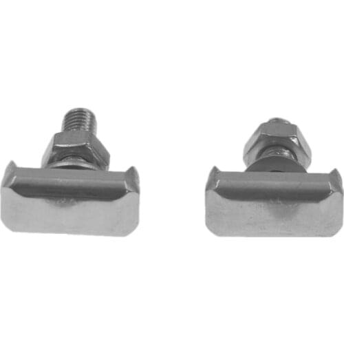 2Pcs Replacement Battery Terminal M6 Screws Bolt Nut Washer T-Bolt 6X0915138 for GMC Chevrolet 6X0915138