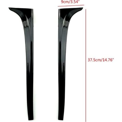 Golf 7 MK7 Back Window Mirror Side Spoiler Wing Practical Cover Trims for Vehicle Modification Enthusiasts R3MD