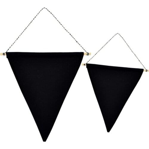 2Pcs Nordic Style Badge Display Hanging Cloth Pennant Brooch Organizer Brooch Display Pendant Canvas Display Stand