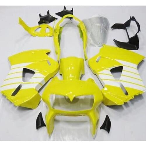 2021 WHSC Fairing Set For HONDA VFR800 1998 Yellow Motorcycle BodyWork Fairings Kit