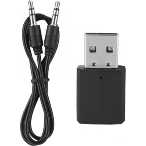 2in1 bluetooth 5.0 Audio Receiver Transmitter Wireless Adapter Mini 3.5mm AUX Stereo Bluetooth Transmitter For TV PC Car Speaker