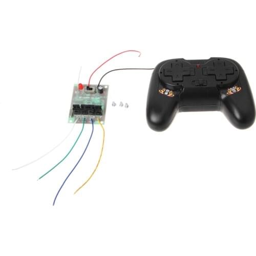 4CH 2.4G Wireless RC Toy Module Remote Control Receiver Transmitter 5A 50M Dec17