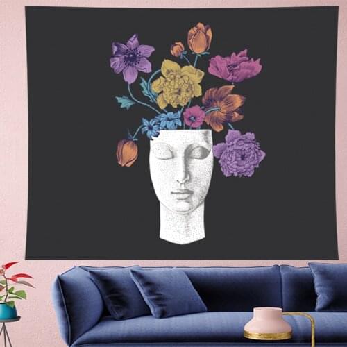 Avatar Pattern Wall Decorative Nordic Style Tapestry Vintage Artistic Tapestries Wall Hanging home decor
