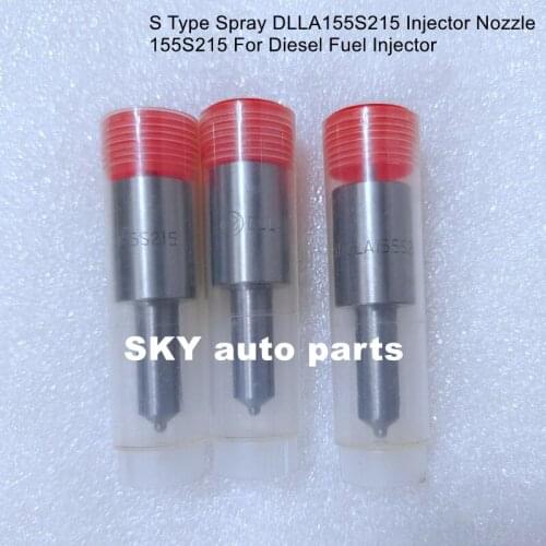S Type Spray DLLA155S215 Injector Nozzle 155S215 For Diesel Fuel Injector