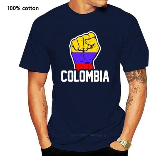 Create Colombia Flag Tshirt T Shirt For Men Unisex Men T-Shirts 2020 Oversize S-5xl