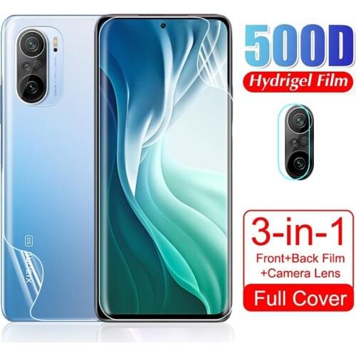 For Xiaomi Mi 11i Hydrogel Film Screen Protector Camera Lens Front Back Protective For Xiao Mi11 Xiomi11 Xaomi11i Film Not Glass