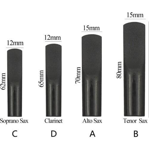 Clarinet Saxophone Resin Reeds Mouthpiece Reed Strength 2.5 Sax Accessories