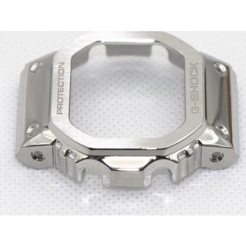Stainless Steel Metal Frame Case Bezel For Casio G-shock DW5600 DW-5610 GW5000 Bumper Shell GW-M5610 GLX-5600 Watch Accessories