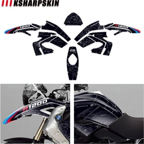 Motorcycle full body sticker scratch-resistant protection body reflectiver film For BMW R1200GS 2008-2012 r1200 gs r 1200 gs