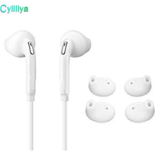 For s6 Earphone in-ear stereo earpiece with microphone for MP3 MP4 Samsung Galaxy S4 S3 S2 i9300 i9800 S5 S6 Edge 20pcs/lot