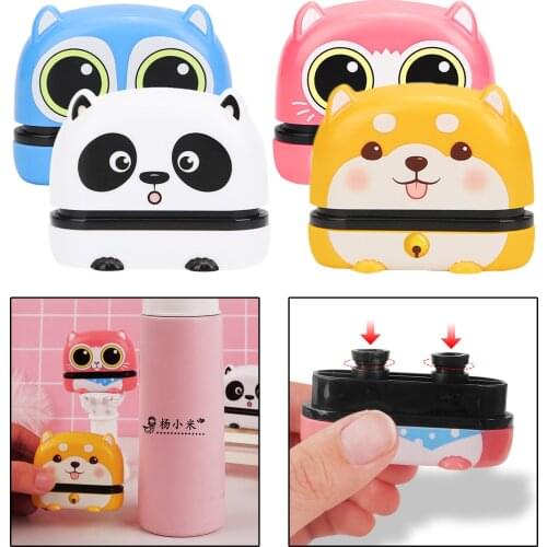 Custom Textile Stamp Designed for Kids Clothes Personalized Stamp Clothing Marker Also Suitable for Books School