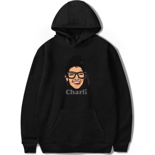 Pullover Hoodies Sweatshirts for Men Women Hoodie Internet Celebrity Charli Damelio Unisex Tracksuit Print Full kpop 2020