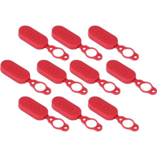 10Pcs Charging Port Dust Plug Rubber Case for Xiaomi Mijia M365 Electric Scooter Battery Power Charger Line Hole Cover