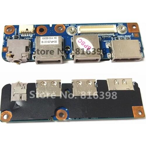 Brand New IO Board For Lenovo U470 USB HDMI AUDIO Connectors Board LU470 48.4PJ03.021