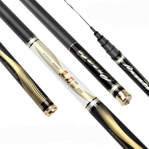 Carbon fish blade taiwan fishing rod 3.6-7.2m light and hard 28 tune fishing rod long section hand rod