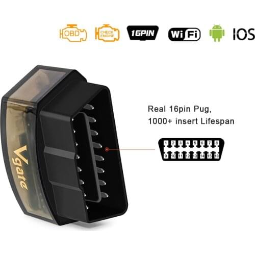 10pcs Vgate iCar Pro Bluetooth 4.0/WIFI OBD2 Scanner For Android/IOS as icar2 ELM327 Bluetooth Auto Code Reader