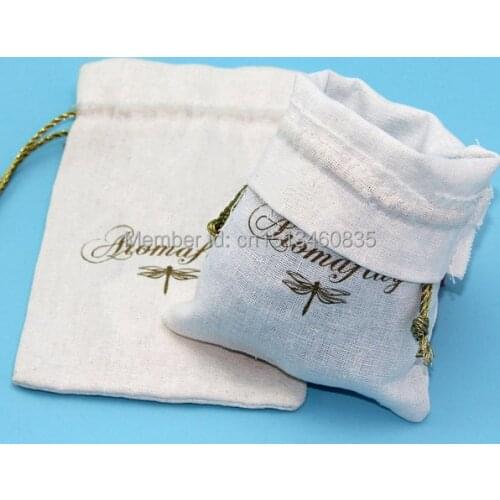 100pcs/lot CBRL jute/linen/flax drawstring bags&pouch for toiletry/beans/corns,Various colors,size customized,wholesale