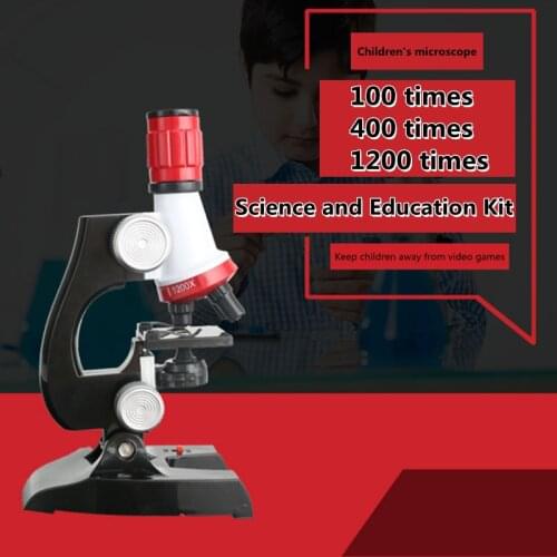 1200 times childrens microscope childrens biology teaching microscope science experiment science and education set