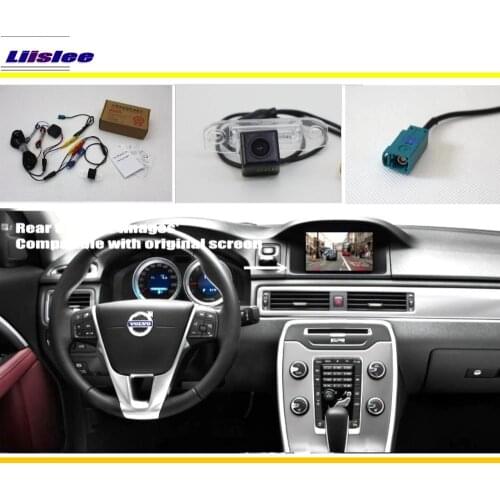 Car Rear Camera For Volvo V70 XC70 2006 2007~2013 Accessories Parking Back Up Reverse Original Screen CAM