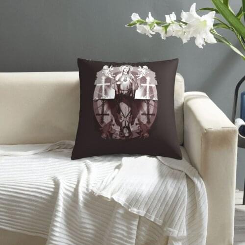 Gothic,As Above So Below III pattern print Cushion Cover Decorative Pillowcase Chair Seat Square Car Pillow