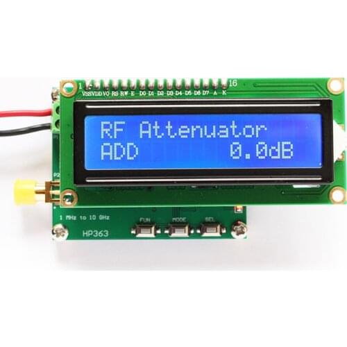 RF power meter Power meter 1MHz ~ 10GHz -50 ~ 0dBm RF Signal Measuring Meter Module