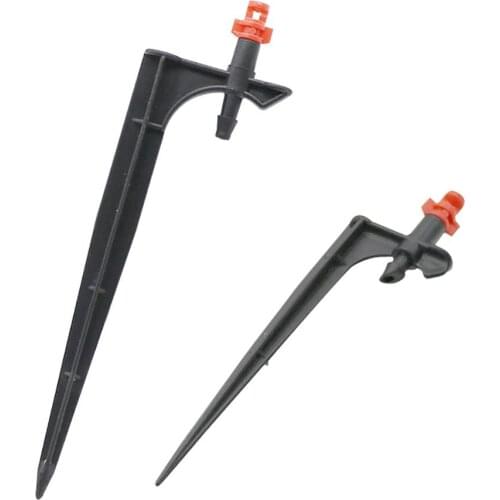 250 Sets Spiked Atomization Nozzles Kit 10.5cm/14cm Nozzle Bracket Holder Garden Irrigation 90/180/360 Degree Sprayer