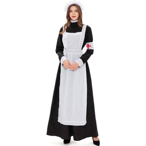 Moving Castle Sophie Costume Halloween costume Women Maid dress Female Deguisement femme