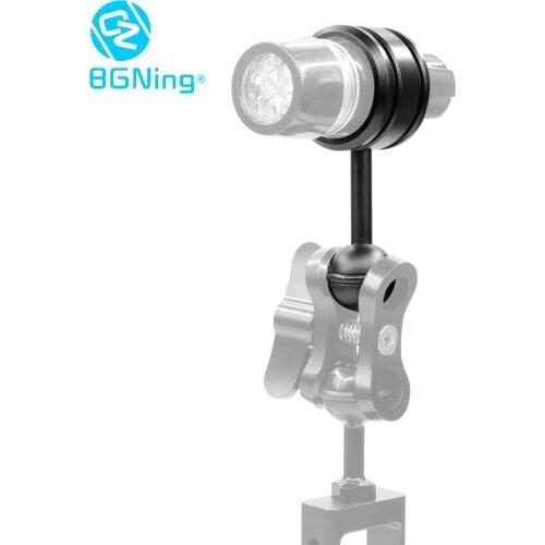 Diving Flashlight Mount Holder Bracket Strobe Arm Adapter Ball Mount for Underwater Photography for Gopro Max EKEN Action Camera