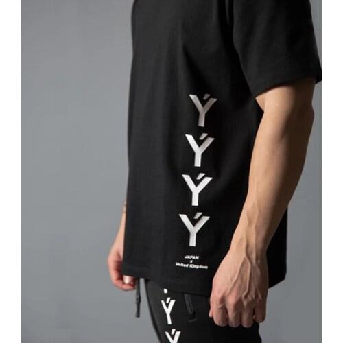 Summer Men Short Sleeve Cotton T-shirt Casual Running Shirt Gym Bodybuilding Sports T shirt Male Fitness Tee Tops Clothing