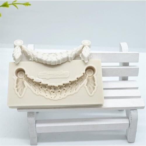 Luyou 1pc Lace Cake Tools Silicone Molds Cake Decorating Tools Resin Molds Kitchen Baking Accessories Fondant Cake Molds FM1238