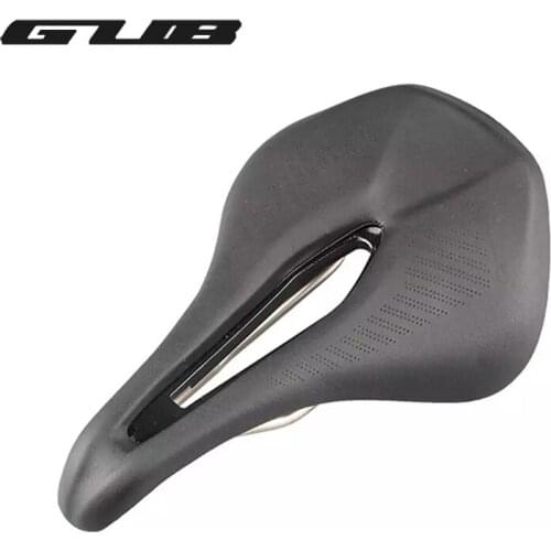 GUB New Bicycle Wide Saddle MTB Mountain Road Bike Cushion Hollow Leather Breathable Soft Cycling Cushion Bike Parts