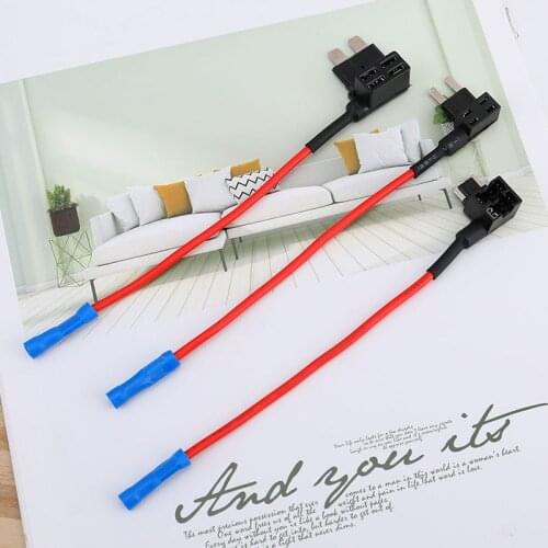 1 Pcs 12V New Fuse For Car Mini Small Medium Size Holder Fuse Tap Adapter With 10A Micro Mini Standard ATM Blade Car Accessories