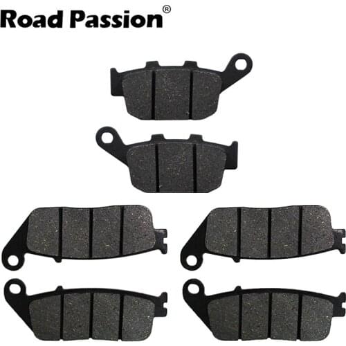 Road Passion Motorcycle Front & Rear Brake Pads For honda CBR250RR (MC22) 1990-1994 CBR400RR (NC23) 1987-1989 CBR 400 RR NC29