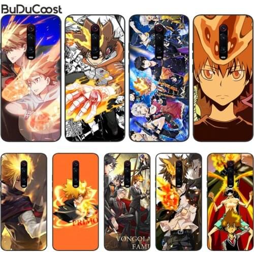 Katekyo Hitman Reborn Phone Case For Redmi note8 pro note9 pro for Redmi Note4X 5 5A 7 7A Note6 6 Pro