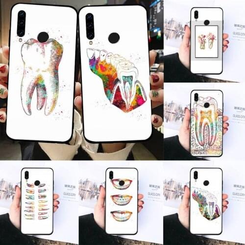 Dental Definitions Tooth Phone Case For Huawei Honor view 7a5.45inch 7c5.7inch 8x 8a 8c 9 9x 10 20 10i 20i lite pro