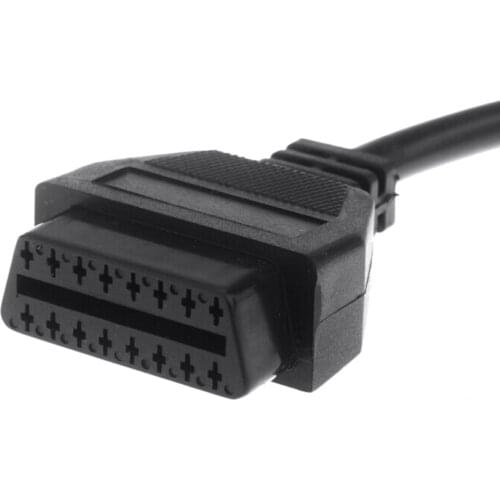 16P to 20P for Kia Car Diagnostic Code Reader CAN OBD2 Extension Cable