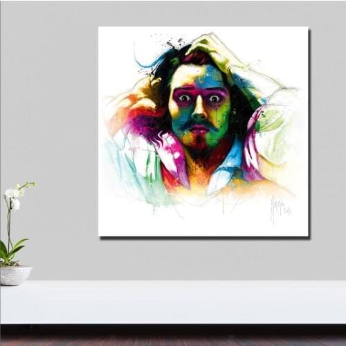 Wlong Printing Oil Painting The Desperate Man Gustave-Courbet Wall Art Canvas Prints Pictures Home Decor For Living Room Bedroom