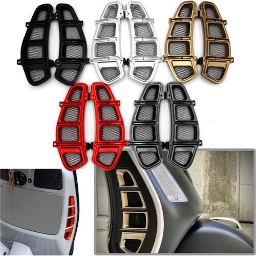 For VESPA GTS 250 GTS 300 2013-2020 Motorcycle CNC Radiator Guard Protector Bezel Cover Grille Water tank protection net