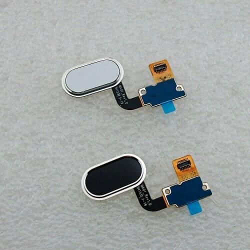 1pcs original touch ID Fingerprint scanner Sensor Home Return Key Menu Button Flex Cable for MEIZU Metal